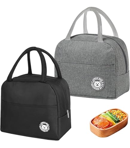 Sac Isotherme Pour Lunch Box - Pliable - Étanche - Fermeture éclair - Imprimé[479