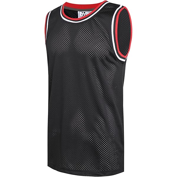 Jersey Shirt MESOSPERO Blank Football Jersey,Men's 90s Hip Hop For