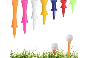 KQDRAVINE 105 stycken golfteer vinterteer golf, golfteer tillbehör för konstant bollhöjd, återanvändbara obrytbara plastgolft