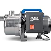 AR Blue Clean ARGP 800X Self-Priming Pump for Clean Water (800 W, Maximum flow rate 3500 l/h, Prevalenza max. 38 m)