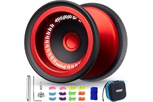 MAGICYOYO V13 JoJo professionale - JoJo responsives per bambini e YoYo unresponsive per esperti, in metallo durevole e design ibrido PC, facile per trucchi delle dita