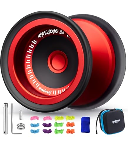 YoYoFactory Wide Angle Shutter Yo-Yo Blasted Aluminum Finish