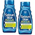 Selsun Blue Shampoo Naturals Dandruff Itchy Dry Scalp 11 Ounce (325ml) (2 Pack)