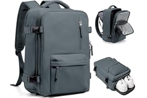 SEAFEW Plecak próżniowy, bagaż podręczny, plecak 40x30x20 do podróży Ryanair, bagaż podręczny pod siedzeniem 45x36x20, torba podróżna do samolotu, wodoodporny plecak codzienny turystyczny