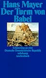 Cover zum Buch Der Turm von Babel: Erinnerung an ein...