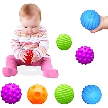 Baby Teether Toy Rattle for Baby Toys 0-12 Months Plus with ...