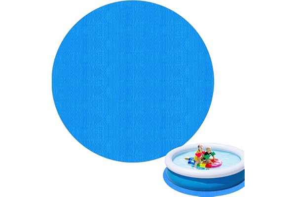 Tapis De Sol Pour Piscine Ronde, Tapis De Sol Pour Piscine Ronde Enterrée De 2,7 M, 3,3 M, 4,0 M Et 4,8 M, Tapis De Sol Pour Piscine, Tapis De Sous-couche Pour Spa Gonflable, Protection Anti-crevaison
