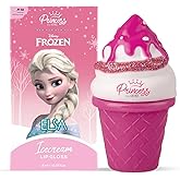RENEE Disney Frozen Princess Icecream Lip Gloss Elsa-For Pre-Teen Girls,Enriched With Shea Butter & Apricot Oil,Adds Glossy S