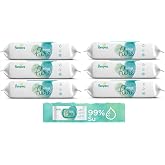 Prima Islak Havlu Mendil Aqua Pure 48 Yaprak 6 Lı Set Organik Pamuklu