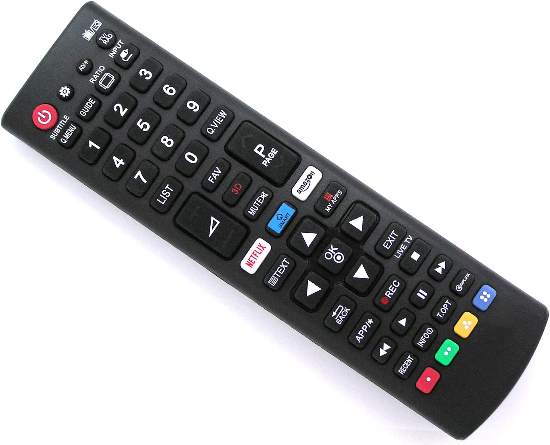 Replacement Remote Control for LG TV OLED55B7V OLED55C7D OLED55C7V OLED55C8 OLED55C8PLA OLED55E7N