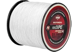 SeaKnight TriPoseidon Línea Trenzada 4 Hilos 300M-1000M, PE Multifilamento Súper Resistente Lanzamiento Largo Flotante para Pesca en Mar 8 Colores 8-80LB