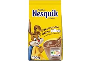 Nestlé Nesquik Original kakaohaltiges Getränkepulver, ideal Für Milchshakes & heiße Getränke, 1er Pack (1 x 700g)