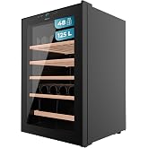 Cecotec 48 Bottles Bolero GrandSommelier 4850 Black Compressor Wine Cooler, Compressor System, High Performance, Adjustable T