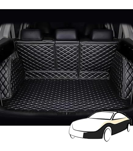 Tapis De Sol Et Coffre 3D Sur Mesure Pour Mercedes GLA (H247) 2020-2025 - Protection Haute Bordure 5cm, Matériau TPE