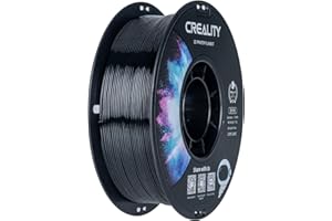 ‎CREALITY Creality Filament CR TPU 1,75 mm (czarny), szpula filamentu TPU o wysokiej sprężystości 1 kg, miękki elastyczny materiał klejący, filament TPU do drukarki Creality 3D FDM
