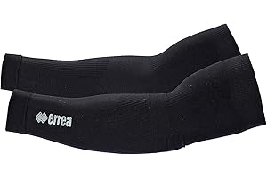 Errea Knik - Juego de manguitos para voleibol, de color negro, talla S/M