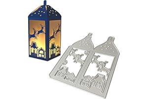 UFLF Fustelle Natale Cutting Dies per Biglietto d'Auguri Inviti Scrapbooking Fai da Te