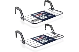 Minky Sure Grip 2 Pack Radiator Airer, Clothes Airer with Adjustable Arms, Non-Slip & Durable Clothes Dryer Rack, Hanging Drying Rack, Over Radiator Towel Rail, Made in The UK