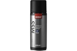 Molyslip MSS Specialist Silicone Spray Lubricant 400ml Can – Multi Purpose NSF H1 Food Grade Silicone Aerosol – Anti-Stick, Water, Chemical & Heat Resistant Silicone Spray