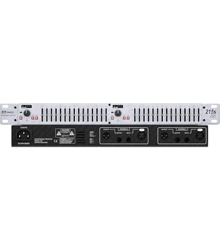 Nx Audio DEQ231 Stereo Digital Graphic Equalizer with Built-in