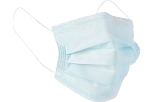 Creek medical Masque Chirurgical Médical de Type I à 3 Couches, Vérifié et Testé CE, Non Stérile (Paquet de 50 Masques)