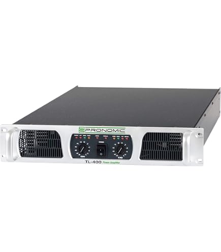 Amplificateur Professionnel Skytec SKY-1000B - 2x1000W - Pour DJ, Soirées Et Concerts - Rack 19"