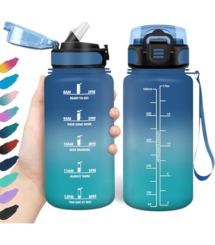 Borraccia Termica Bambini 500ml - Acciaio Inox, Senza BPA, Design Colorato