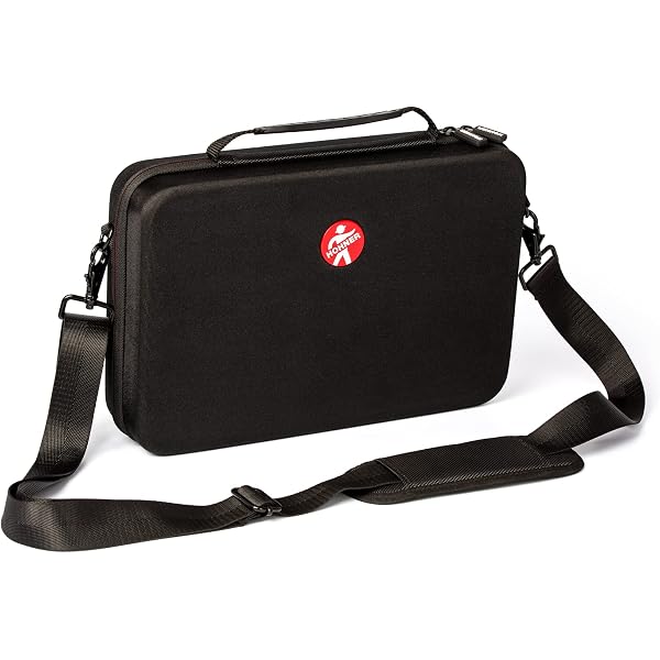 Housse De Transport Élégante Pour Harmonica En Cuir PU - Sac De Rangement Pour 7 Harmonicas, Noir