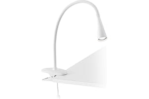 Faro Barcelona 52059 LENA Lampe avec pince blanche