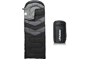 MalloMe Schlafsack Outdoor - Schlafsack Erwachsene und Kinder - Schlafsack Winter, Schlafsäcke, Camping Sleeping Bag, Deckenschlafsack - Winterschlafsack - Leicht, Tragbar, Warm, Deckenschlafsäcke