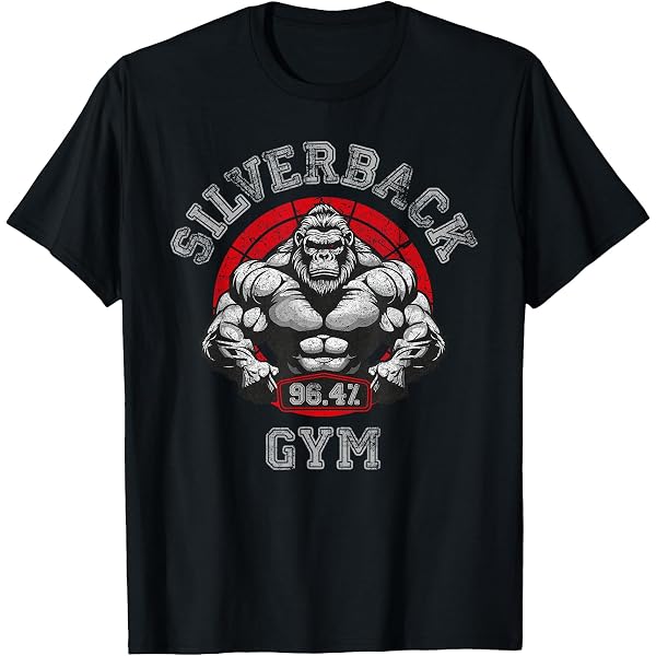 T-shirt De Musculation Gorilla - Débardeur Homme/femme, Coupe Classique, Léger, Pour Salle De Sport