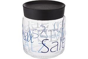 BUTLERS Bormioli Giara Barattolo per Sale, Transparente, 0.75 cl