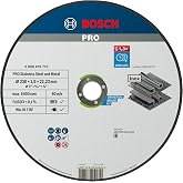 Bosch Professional 1x Disco de Corte Standard for Inox (para Acero Inoxidable, &Oslash; 230 x 1,9 x 22,23 mm, Recto, Accesorio Amola