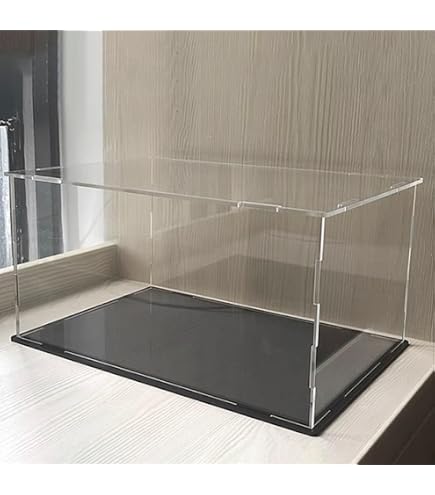 Vitrine Acrylique Transparente 4 Faces – 30 X 30 X 60 Cm – Protection Pour Figurines Et Collections