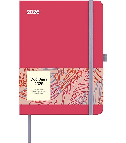 Neumann N NEUMANNVERLAGE - Jungle 2025 Diary, 16x22cm, Taschenkalender Mit Magnetverschluss Und