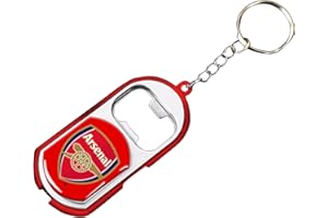 Arsenal FC Porte-clés décapsuleur avec lampe torche