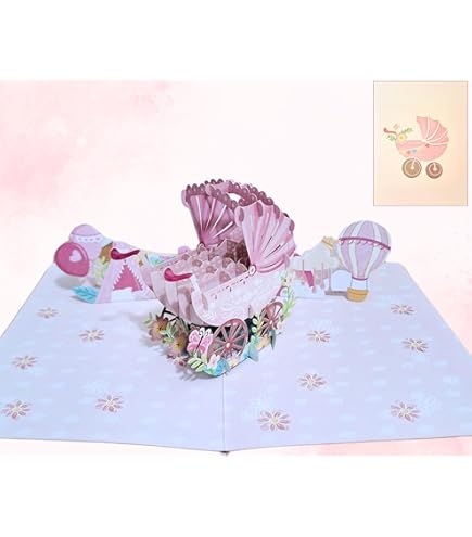 Tarjeta De Nacimiento Del Bebé Con En La Cama Bebé Recién Nacido