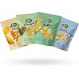 Super Munchies vacuum-cooked Naturally Sweet Fruit Mix (Vegan, Gluten Free, Zero Sodium, Low Fat, No Preservatives, No Trans Fat, Zero MSG, NO Added Sugar)(Pack of 4)(290g)