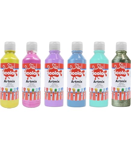 Scola AM600/12/A Artmix Ready Mix Colour Paint Pack for sale online