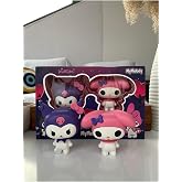 kuromi ve my melody, oyuncak 2 li kaliteli fig&uuml;r karakter