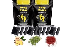 JESSHINY 10PCS Herbal Detox&Shaping Cleansing Foot Soak Beads,Body Detox Foot Soak,Herbal Foot Cleansing Soak Beads Herbal Foot Cleansing Soak Beads for Men Women