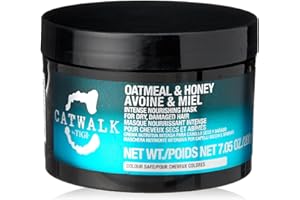 Catwalk by TIGI, Mascarilla Hidratante para Pelo Seco y Dañado con Avena y Miel para un Cabello Suave y Sedoso, 200ml