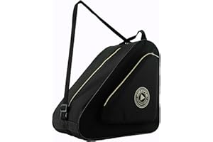 HEXIFUL Skate Bag for Ice, Inline, Roller & Quad Skates - Kids & Adults