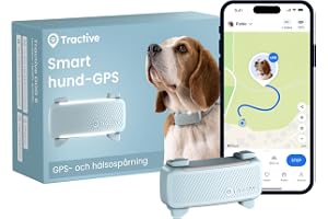 Tractive hund-GPS | Marknadens ledare | Platsspårning i realtid | Rymningsnotiser | Aktivitetsspårning