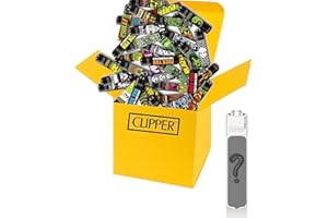 ‎DHOBIA Clipper Mix Feuerzeuge Clipper Wundertüte Inkl. GRATIS DHOBIA Feuerzeug (20)