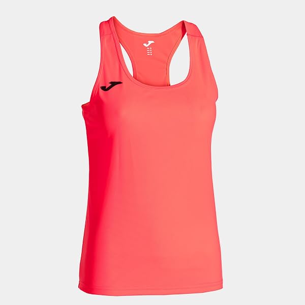 Joma - Camiseta Deportiva de Tirantes Mujer, 4XS - XL - Control de Humedad Corporal y Libertad de Movimiento - Sienna - 1