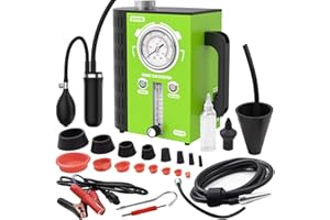MR CARTOOL T110 Auto Macchina del Fumo EVAP, 12V Rilevatore Tester Perdite del Sistema Tubi Carburante con Manometro per Autoveicoli Veicolo Moto