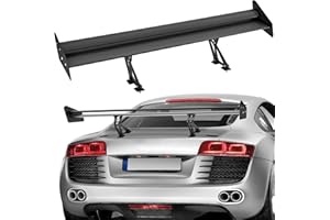 VEVOR GT Wing - Alerón universal de 53 pulgadas con doble cubierta, aluminio ligero ajustable