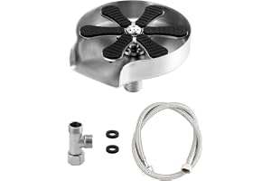 QWORK® 304 rostfritt stål glassköljare, automatisk glassprutare, kopptvätt, glasblandare, för diskbänk, bar