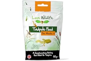 Love Wildlife Tadpole 6 Weeks + Food 80g - Frogs, Toads, Newts